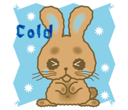Fluffy Rabbit usami sticker #582246
