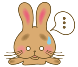 Fluffy Rabbit usami sticker #582255