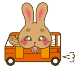 Fluffy Rabbit usami sticker #582259