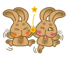 Fluffy Rabbit usami sticker #582263