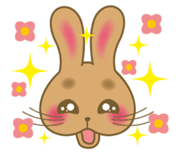 Fluffy Rabbit usami sticker #582266