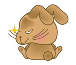 Fluffy Rabbit usami sticker #582273