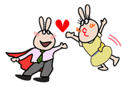 Murphies, The Rabbit Family sticker #582425