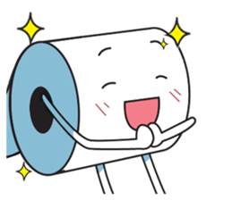 Toilet Paper Kun sticker #582675