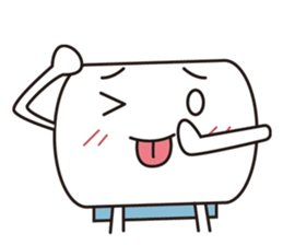Toilet Paper Kun sticker #582679