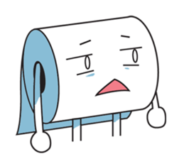 Toilet Paper Kun sticker #582686