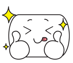 Toilet Paper Kun sticker #582689