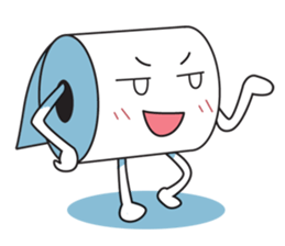 Toilet Paper Kun sticker #582695