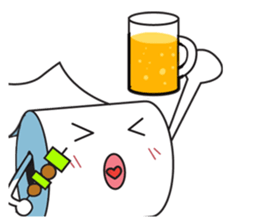 Toilet Paper Kun sticker #582705