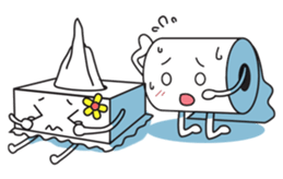 Toilet Paper Kun sticker #582710