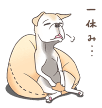 snub nosed dogs love!part2 sticker #582999