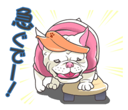 snub nosed dogs love!part2 sticker #583000