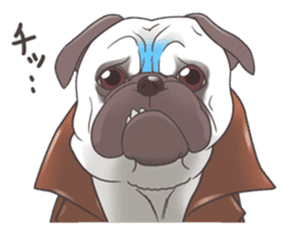 snub nosed dogs love!part2 sticker #583015