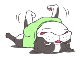 snub nosed dogs love!part2 sticker #583019