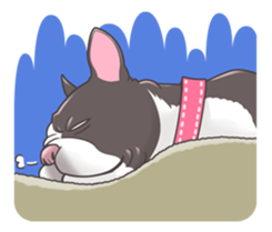 snub nosed dogs love!part2 sticker #583023