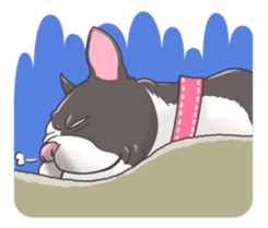 snub nosed dogs love!part2 sticker #583023