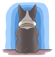 snub nosed dogs love!part2 sticker #583033