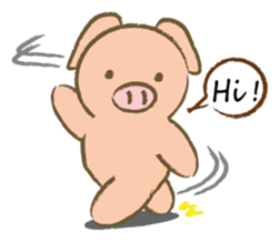 Bukke the piglet sticker #583154