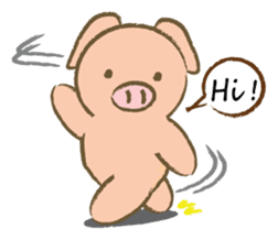 Bukke the piglet sticker #583154
