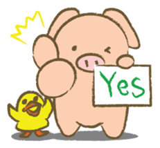 Bukke the piglet sticker #583155