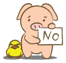 Bukke the piglet sticker #583156