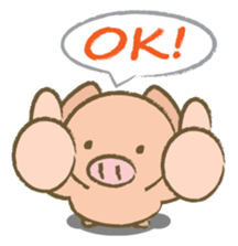 Bukke the piglet sticker #583157