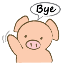 Bukke the piglet sticker #583158
