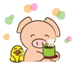 Bukke the piglet sticker #583161