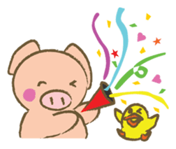 Bukke the piglet sticker #583165