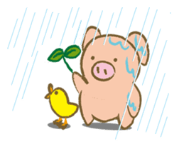 Bukke the piglet sticker #583170
