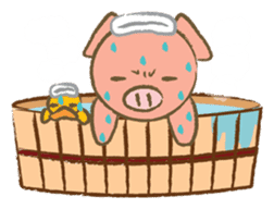 Bukke the piglet sticker #583171