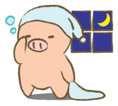 Bukke the piglet sticker #583172