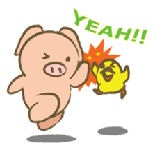 Bukke the piglet sticker #583174