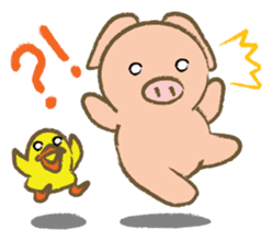 Bukke the piglet sticker #583177