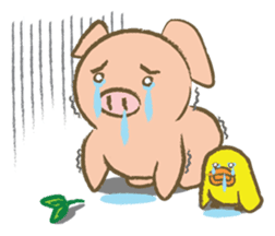 Bukke the piglet sticker #583179