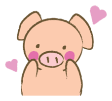 Bukke the piglet sticker #583186