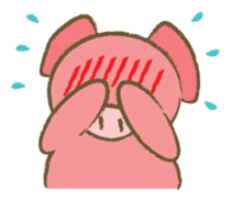 Bukke the piglet sticker #583187