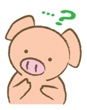 Bukke the piglet sticker #583190