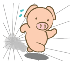 Bukke the piglet sticker #583192