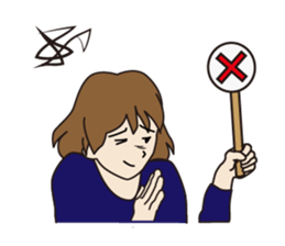 Use the carrot and the stick in love. sticker #583525