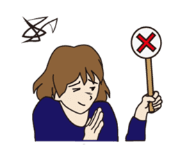 Use the carrot and the stick in love. sticker #583525