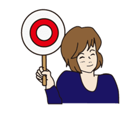 Use the carrot and the stick in love. sticker #583526