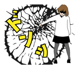 Use the carrot and the stick in love. sticker #583551