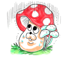 Mushroom friend sticker #584129
