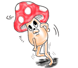 Mushroom friend sticker #584136