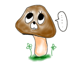 Mushroom friend sticker #584140