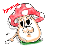 Mushroom friend sticker #584144