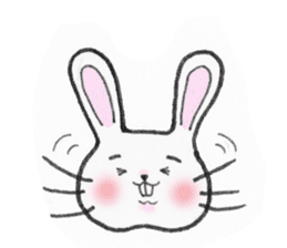 overbite Rabbit sticker #584398