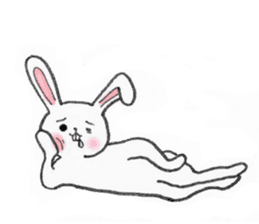 overbite Rabbit sticker #584401