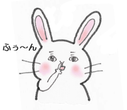 overbite Rabbit sticker #584423